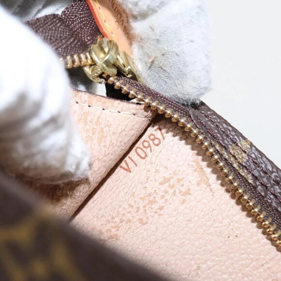 LOUIS VUITTON Monogram Bucket PM Accessory Pouch LV Auth th5406 - Picture 2 of 16